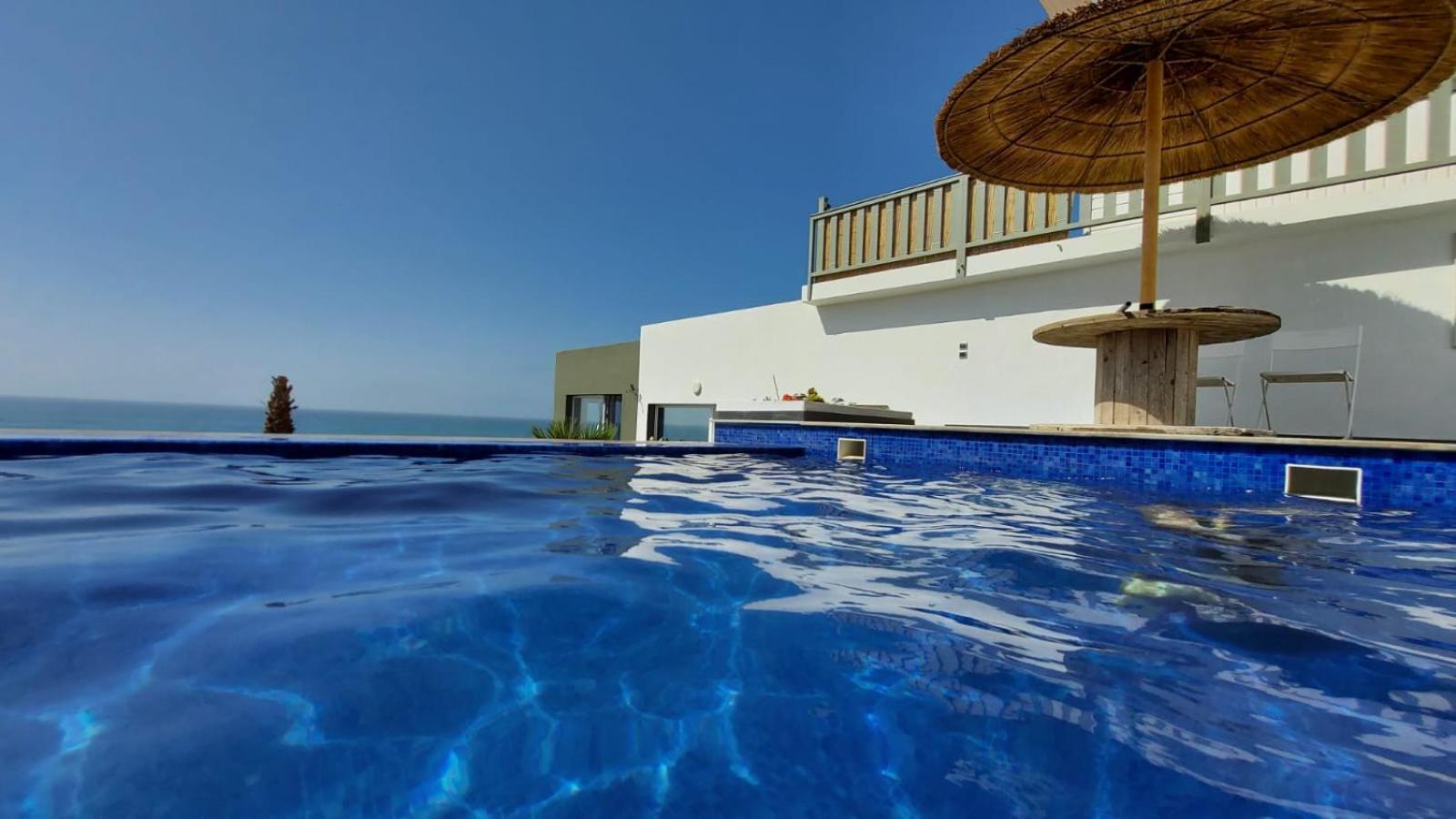 2 Bungalows Avec Vue Sur Mer Et Piscine Partagee 오우아리디아 외부 사진
